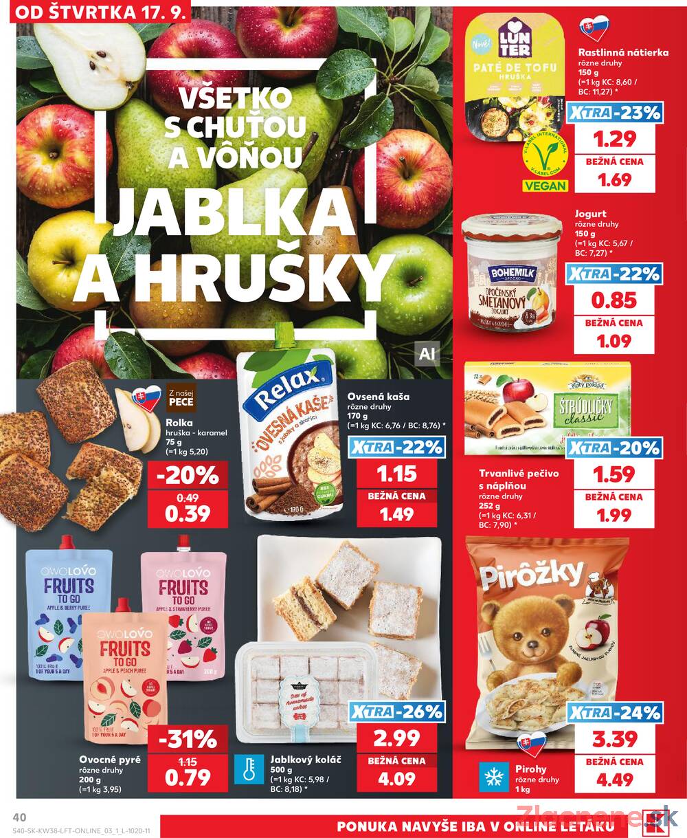 Kaufland 17.9. - 23.9. - Kaufland Žilina