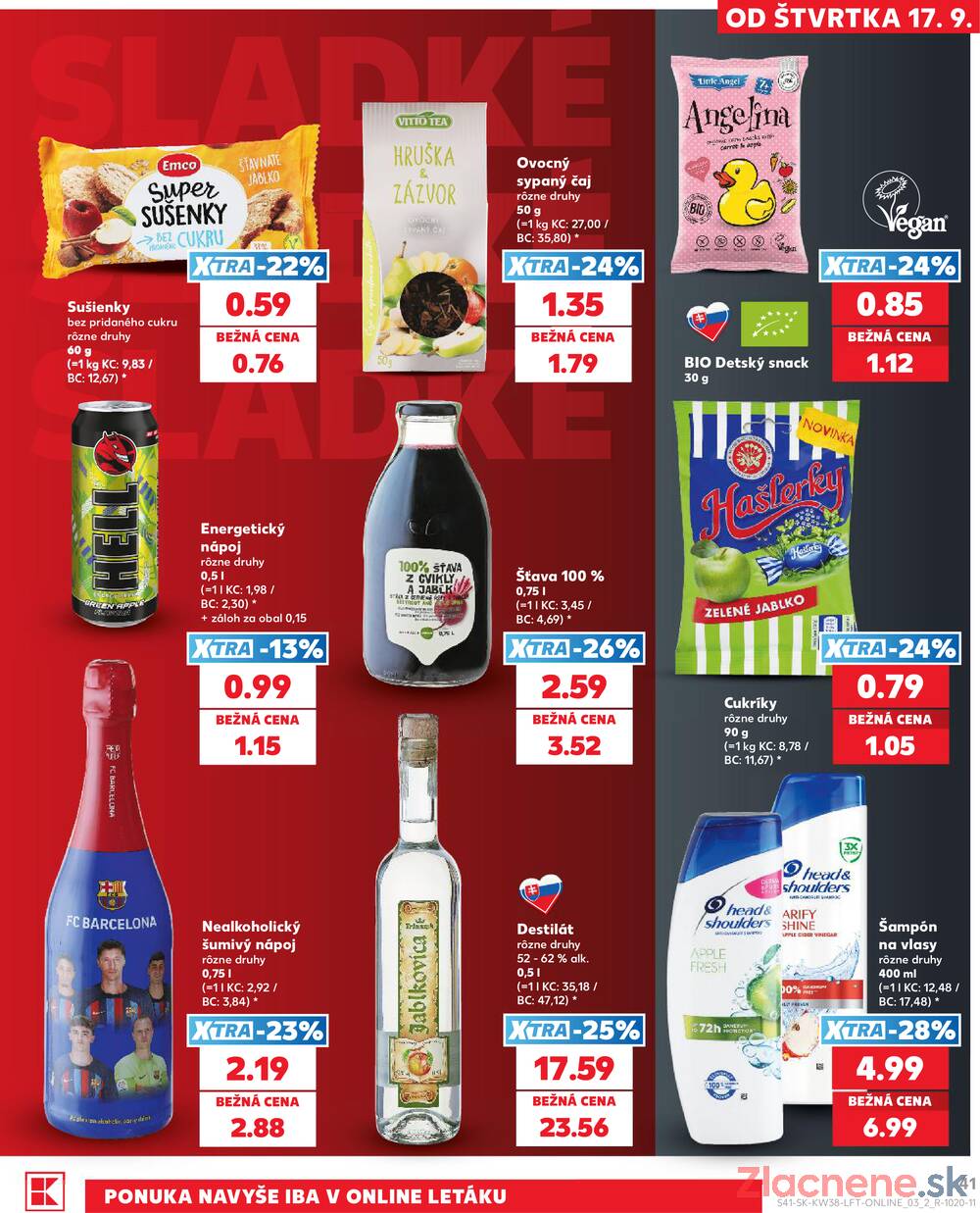 Kaufland 17.9. - 23.9. - Kaufland Žilina