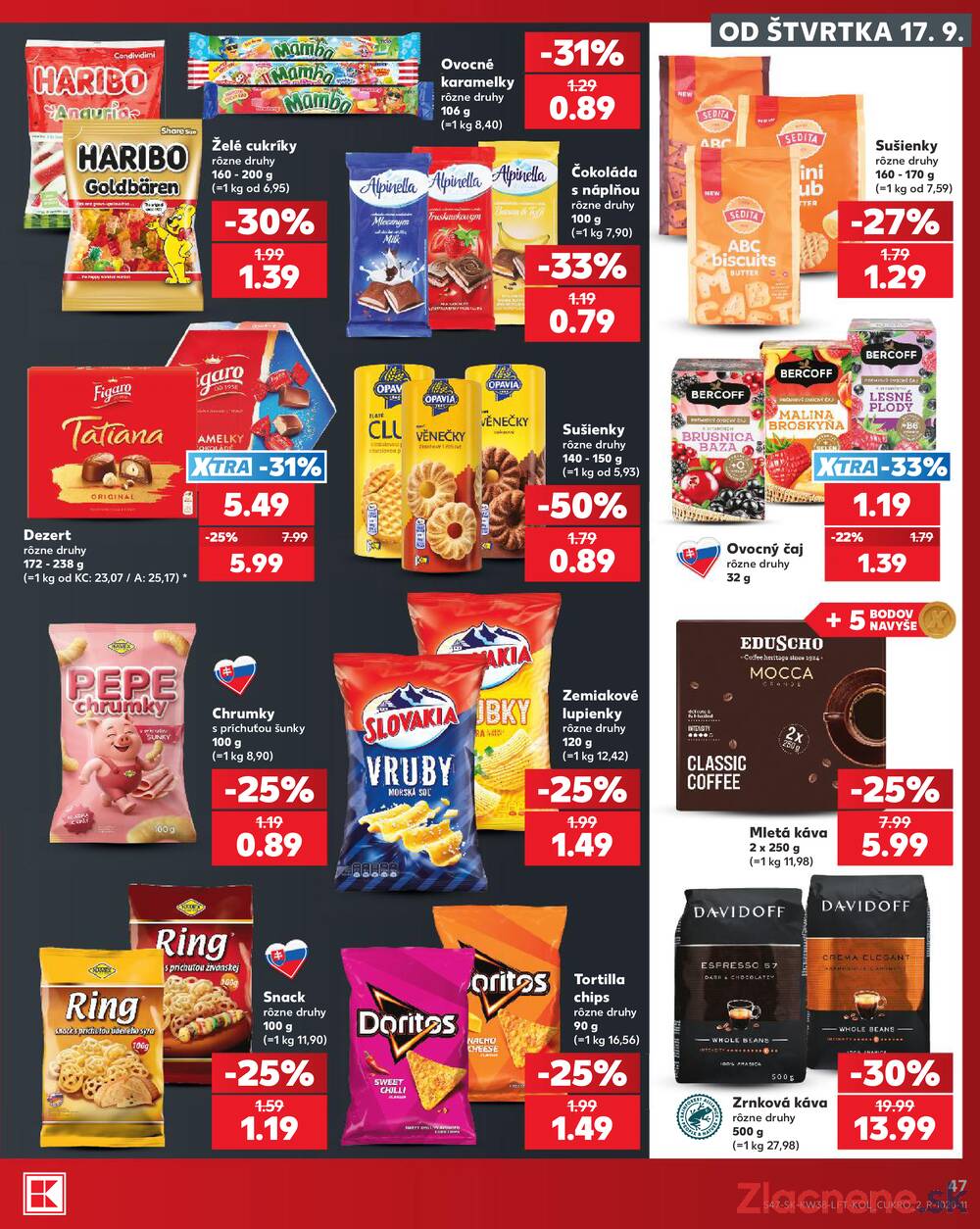 Kaufland 17.9. - 23.9. - Kaufland Žilina
