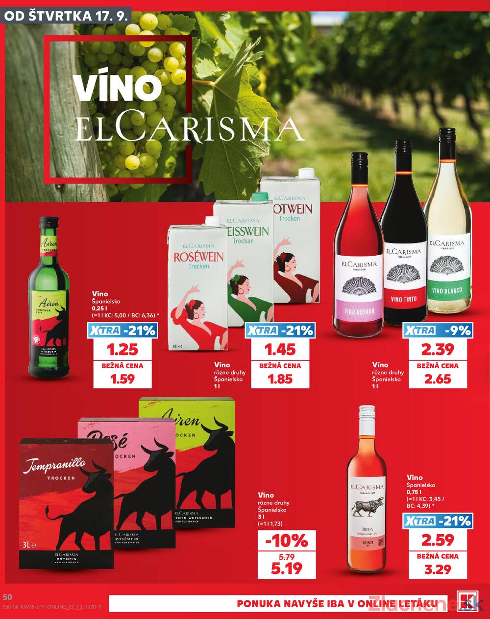 Kaufland 17.9. - 23.9. - Kaufland Žilina