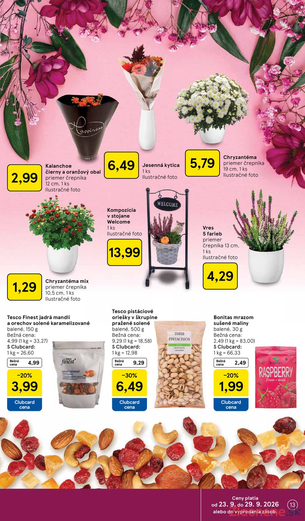 Tesco hypermarkety 23.9. - 29.9.