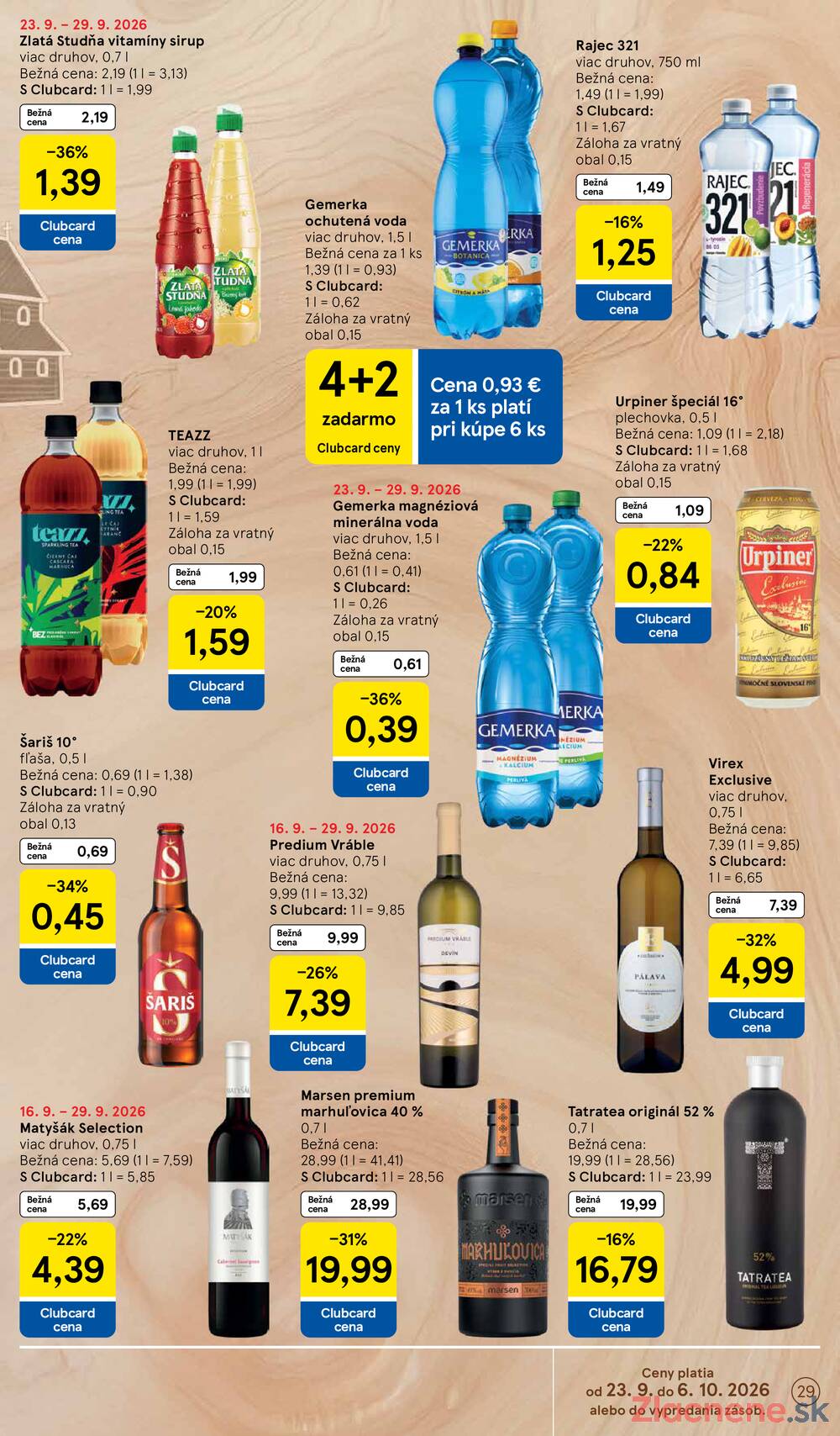 Tesco hypermarkety 23.9. - 29.9.
