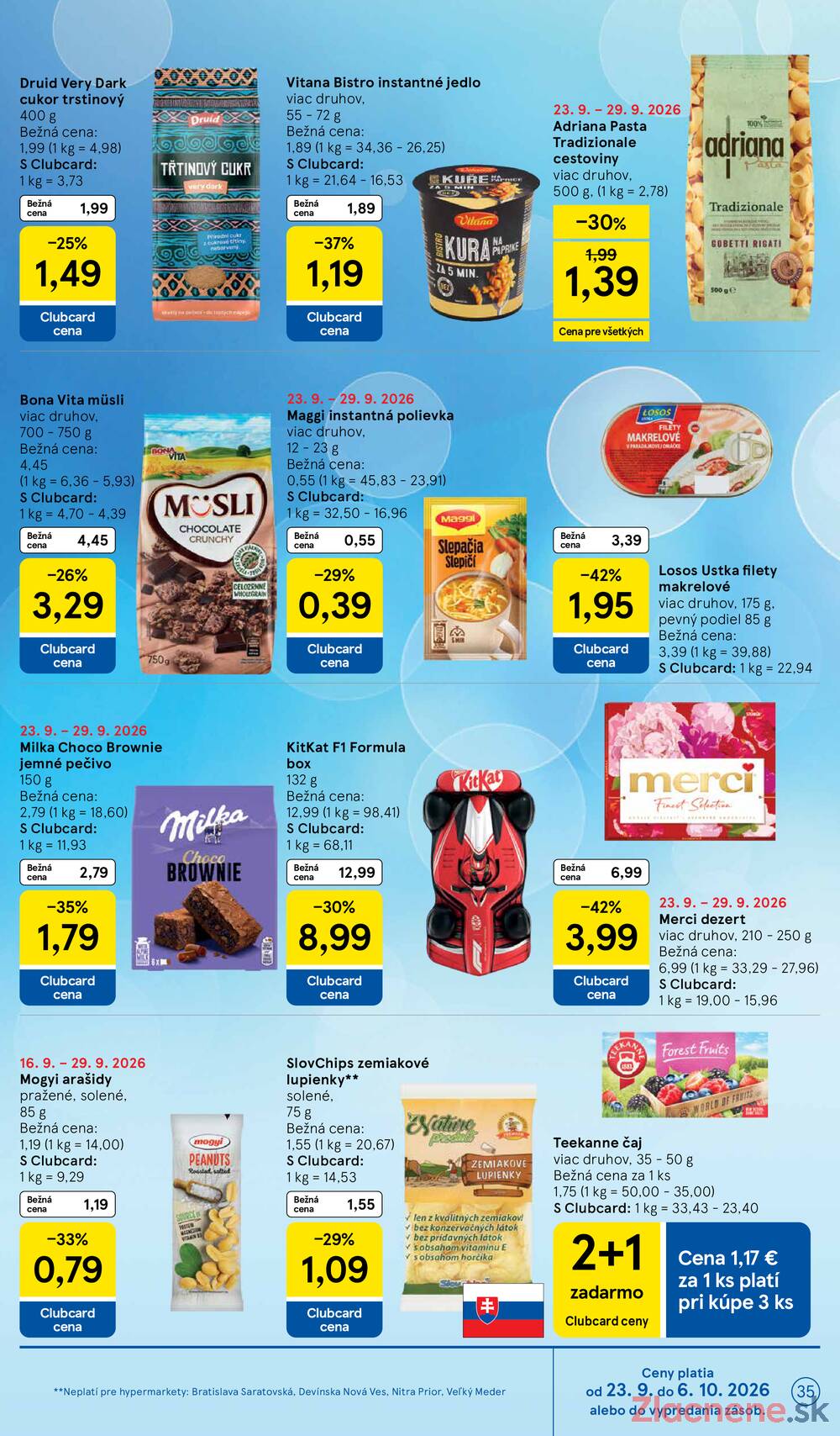 Tesco hypermarkety 23.9. - 29.9.