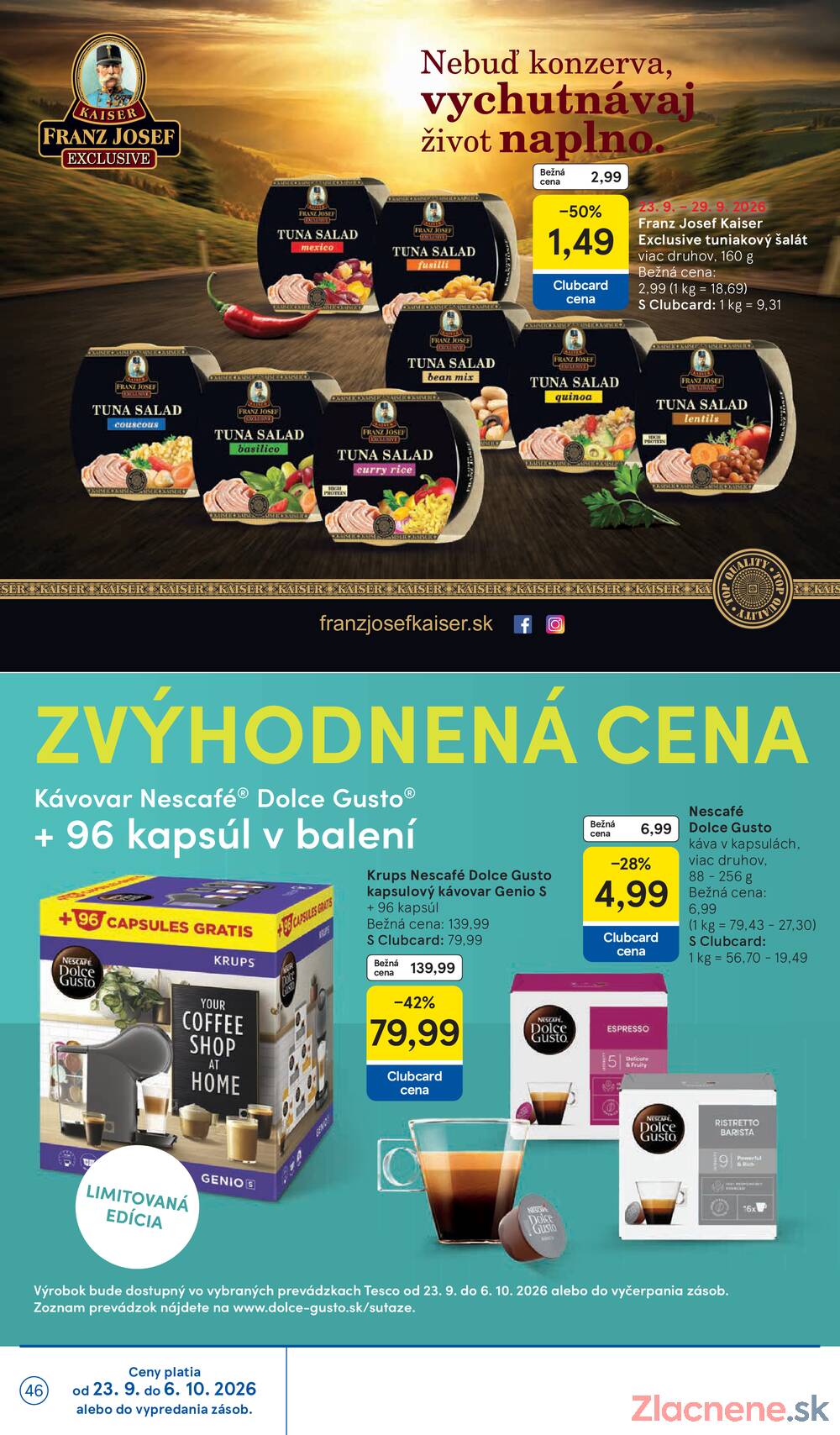 Tesco hypermarkety 23.9. - 29.9.