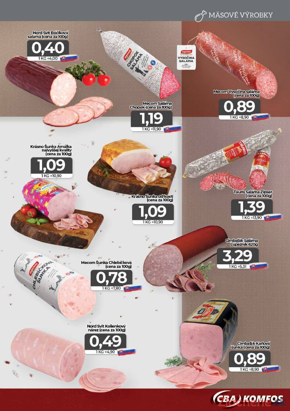 Leták CBA Komfos - CBA Komfos do 29.9. - strana 3 Leták CBA Komfos - CBA Komfos do 29.9. - strana 3
