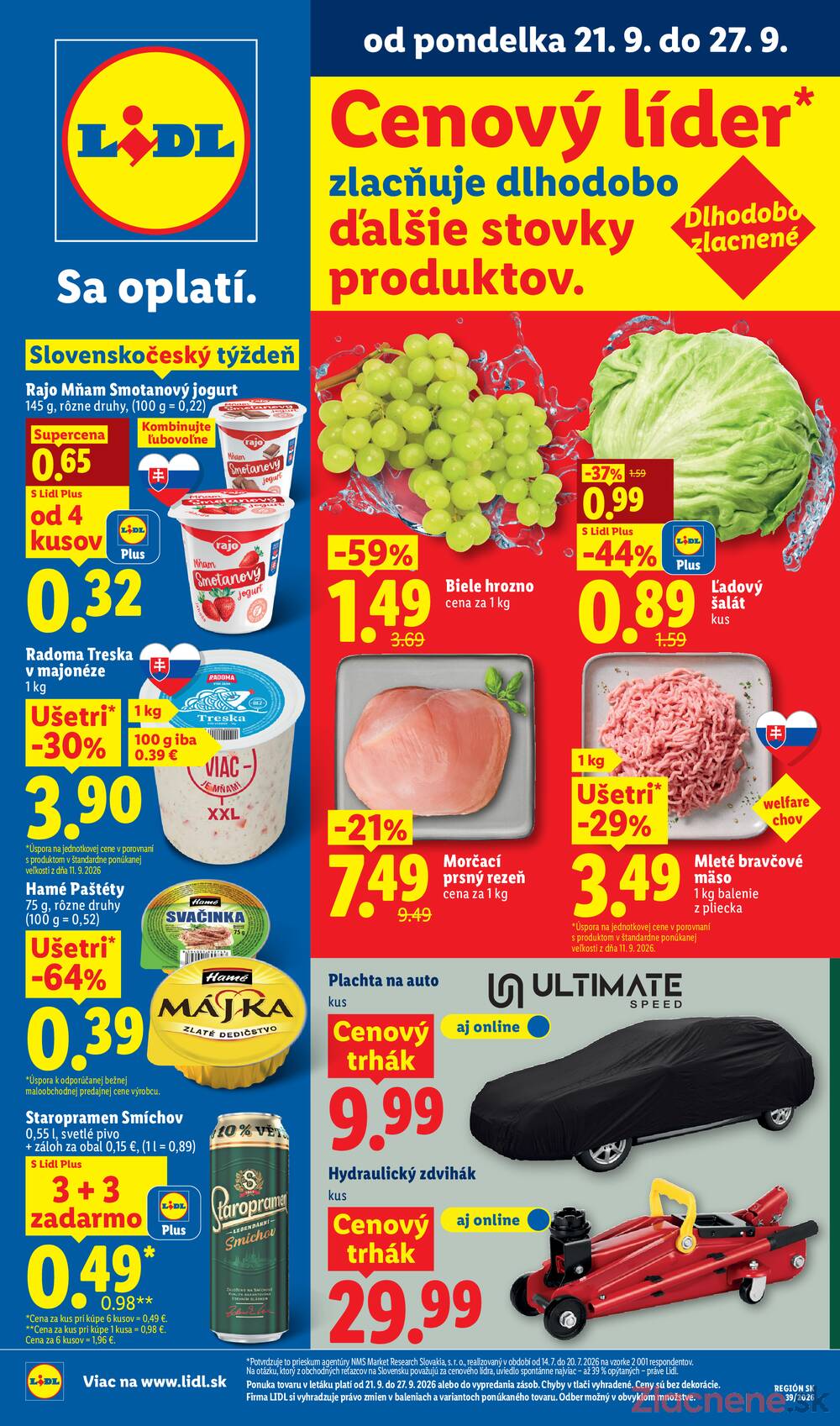 Leták Lidl - Lidl do 27.9. - strana 1 Leták Lidl - Lidl do 27.9. - strana 1