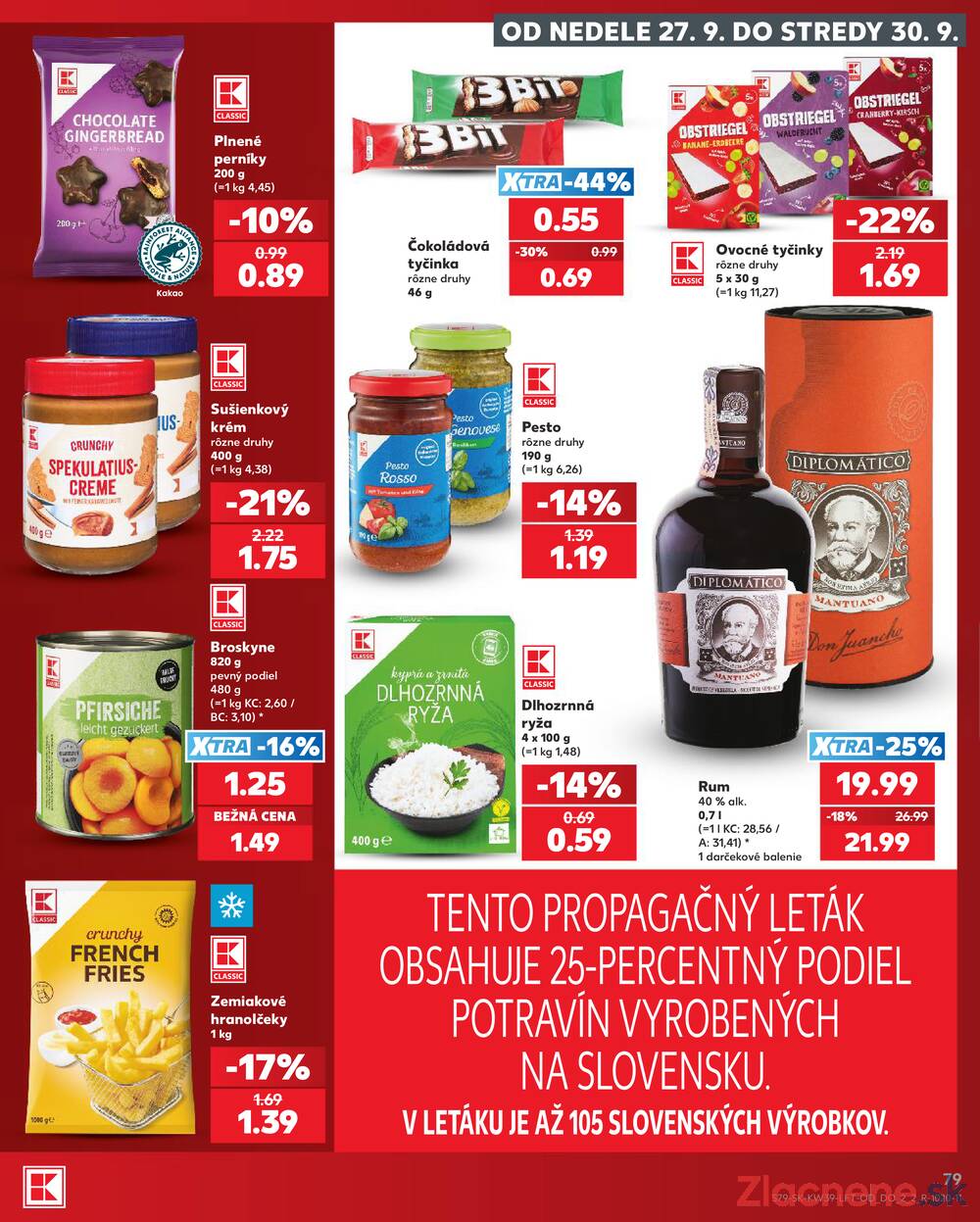 Kaufland 24.9. - 30.9. - Kaufland Rimavská Sobota
