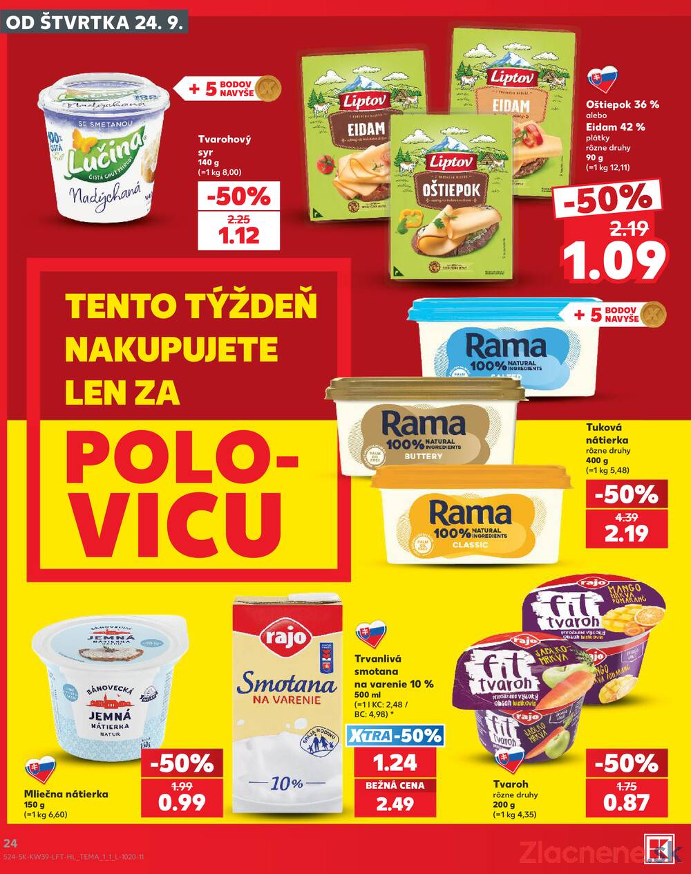 Kaufland 24.9. - 30.9. - Kaufland Púchov