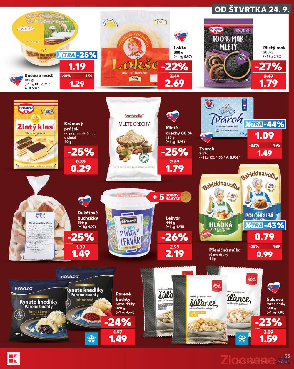 Kaufland 24.9. - 30.9. - Kaufland Púchov