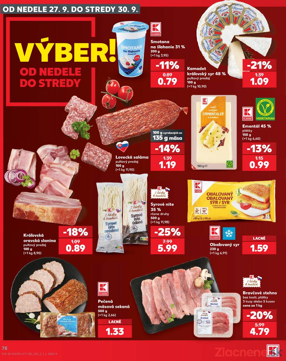 Kaufland 24.9. - 30.9. - Kaufland Púchov