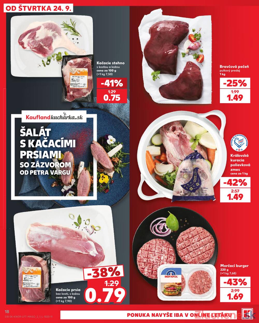 Kaufland 24.9. - 30.9. - Kaufland Kežmarok