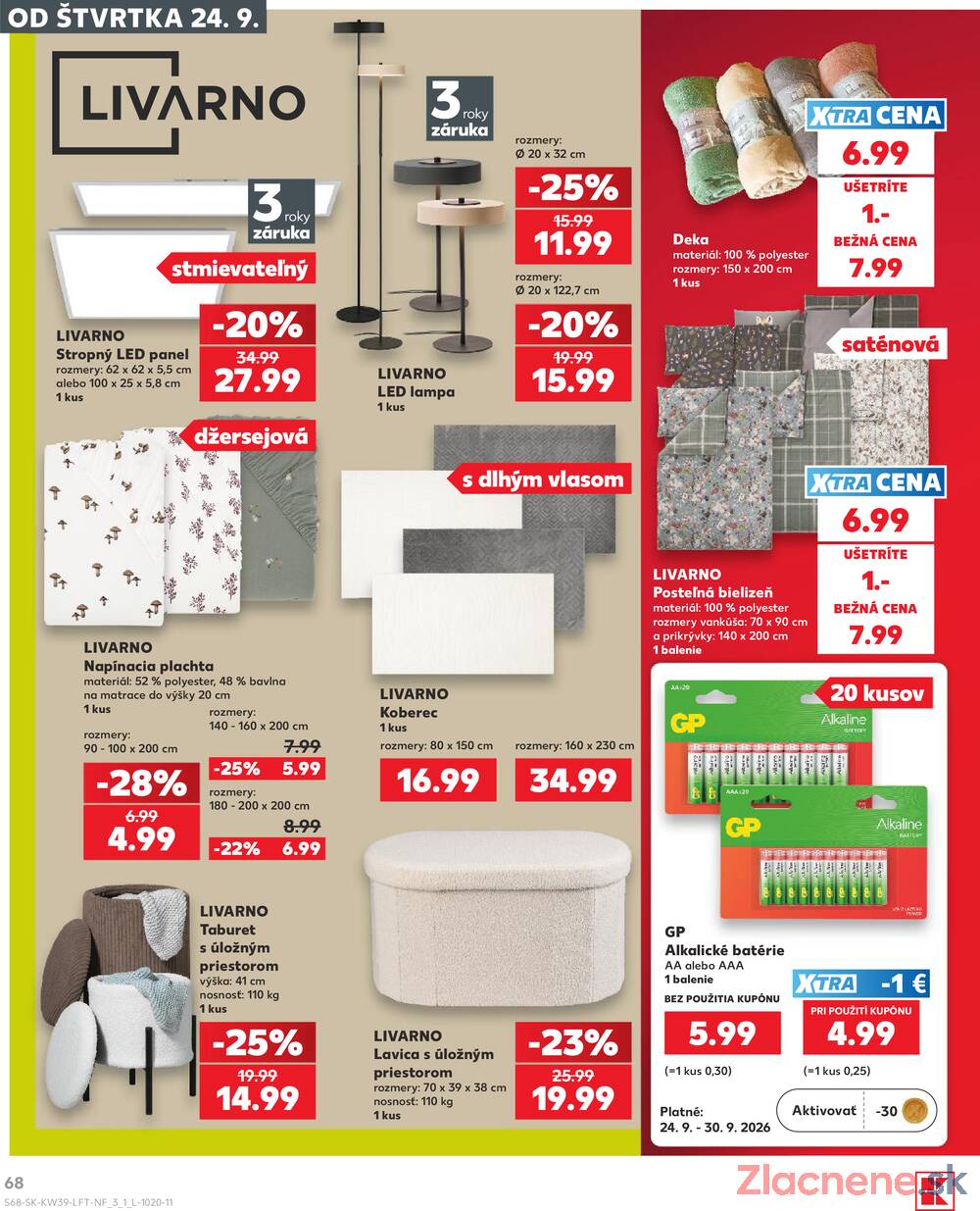 Kaufland 24.9. - 30.9. - Kaufland Kežmarok