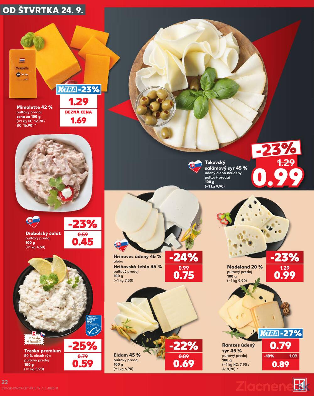 Leták Kaufland - Kaufland 24.9. - 30.9. - Kaufland Lučenec - strana 22