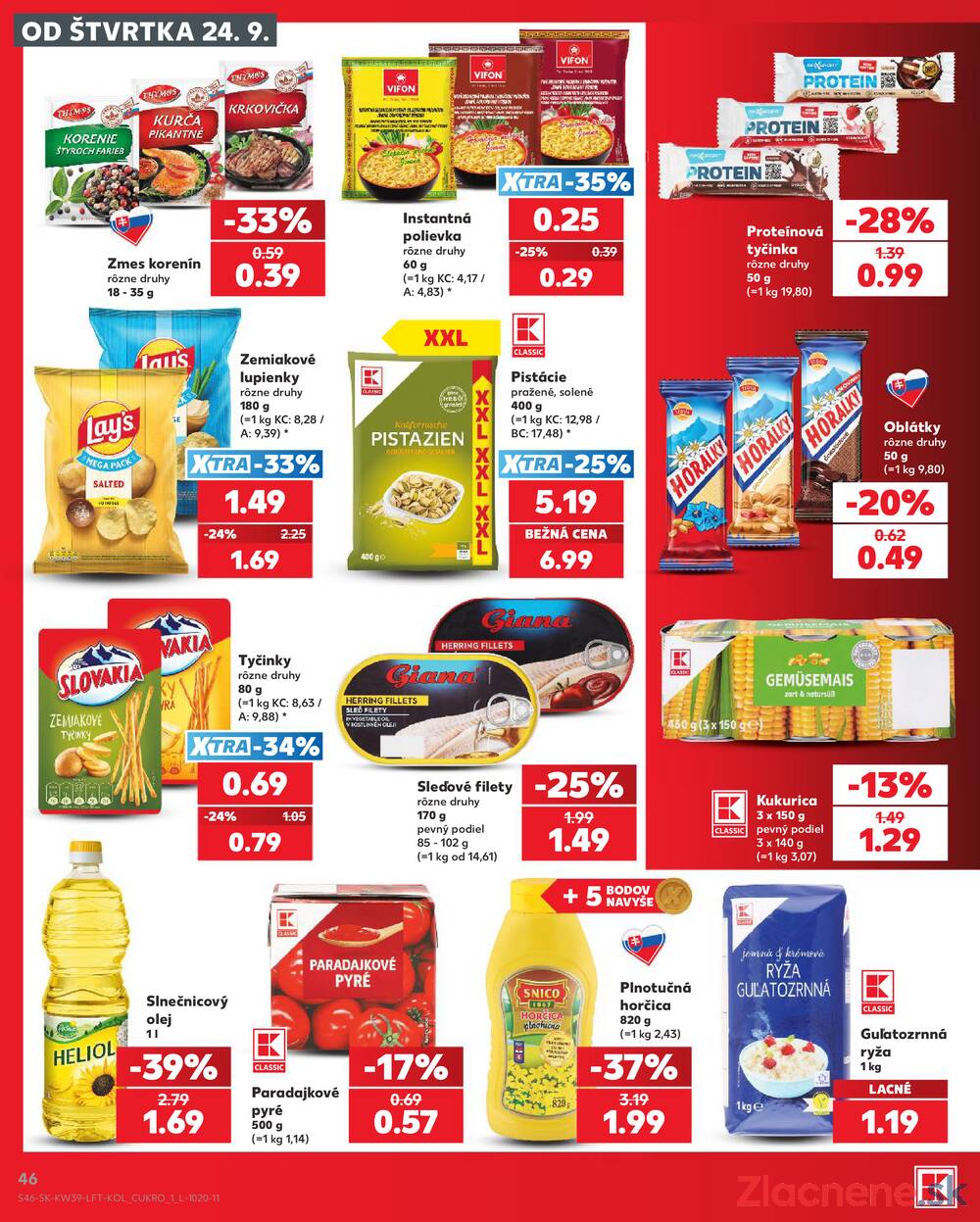 Kaufland 24.9. - 30.9. - Kaufland Poprad - Jiřího Wolkera