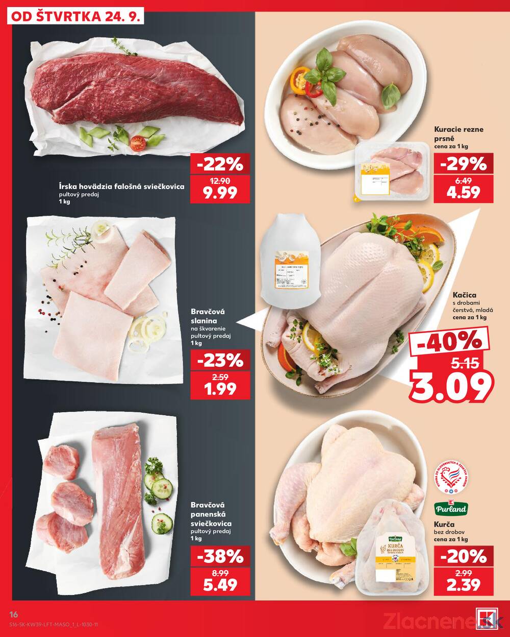 Kaufland 24.9. - 30.9. - Kaufland Trnava - Nová ul.