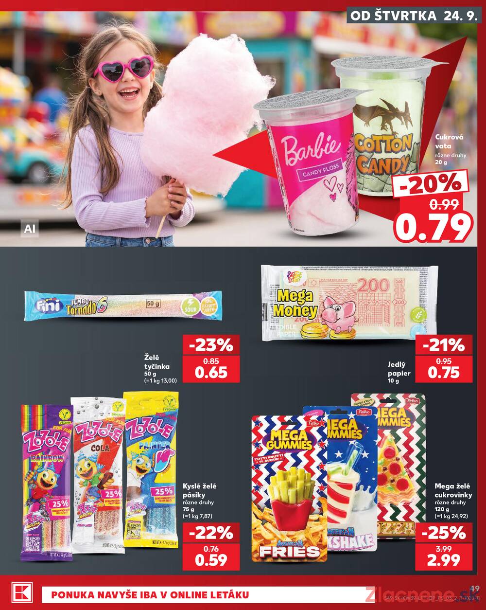 Kaufland 24.9. - 30.9. - Kaufland Trnava - Nová ul.