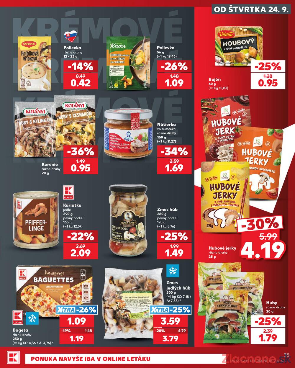 Kaufland 24.9. - 30.9. - Kaufland Ružomberok