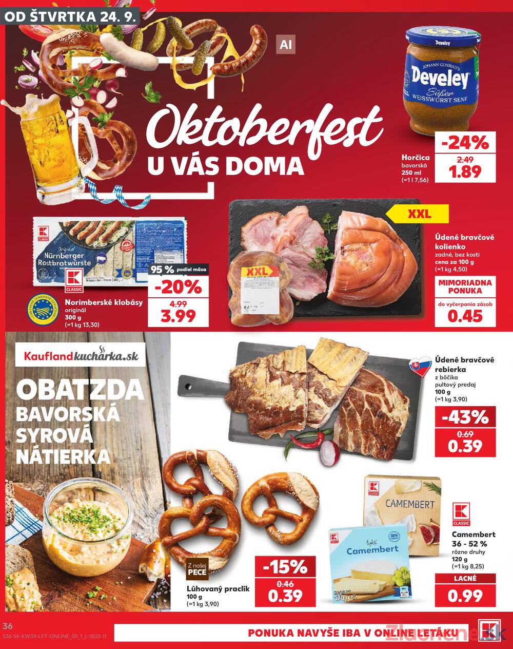 Kaufland 24.9. - 30.9. - Kaufland Ružomberok