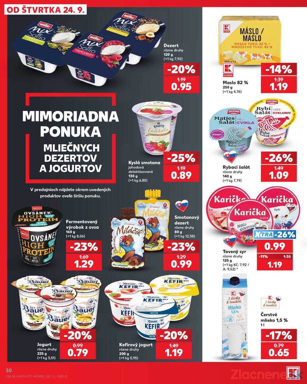 Kaufland 24.9. - 30.9. - Kaufland Považská Bystrica - Centrum