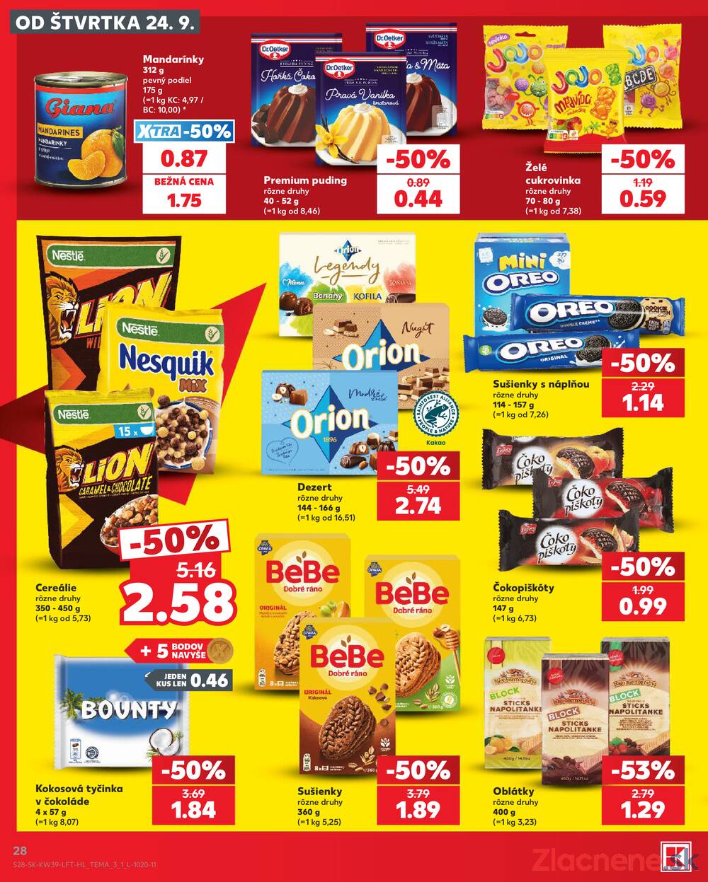 Kaufland 24.9. - 30.9. - Kaufland Žilina