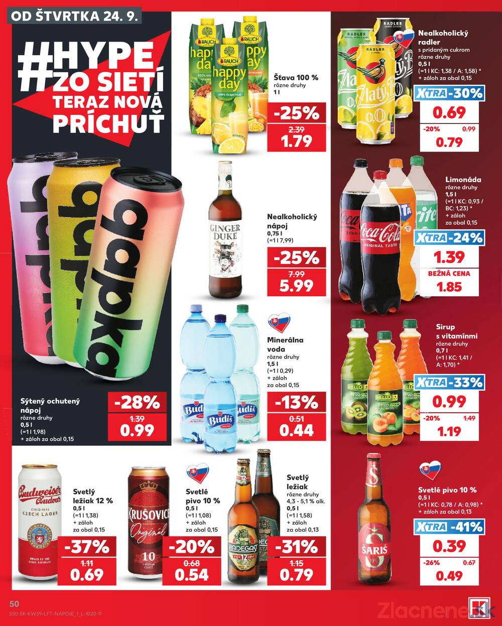 Kaufland 24.9. - 30.9. - Kaufland Žilina