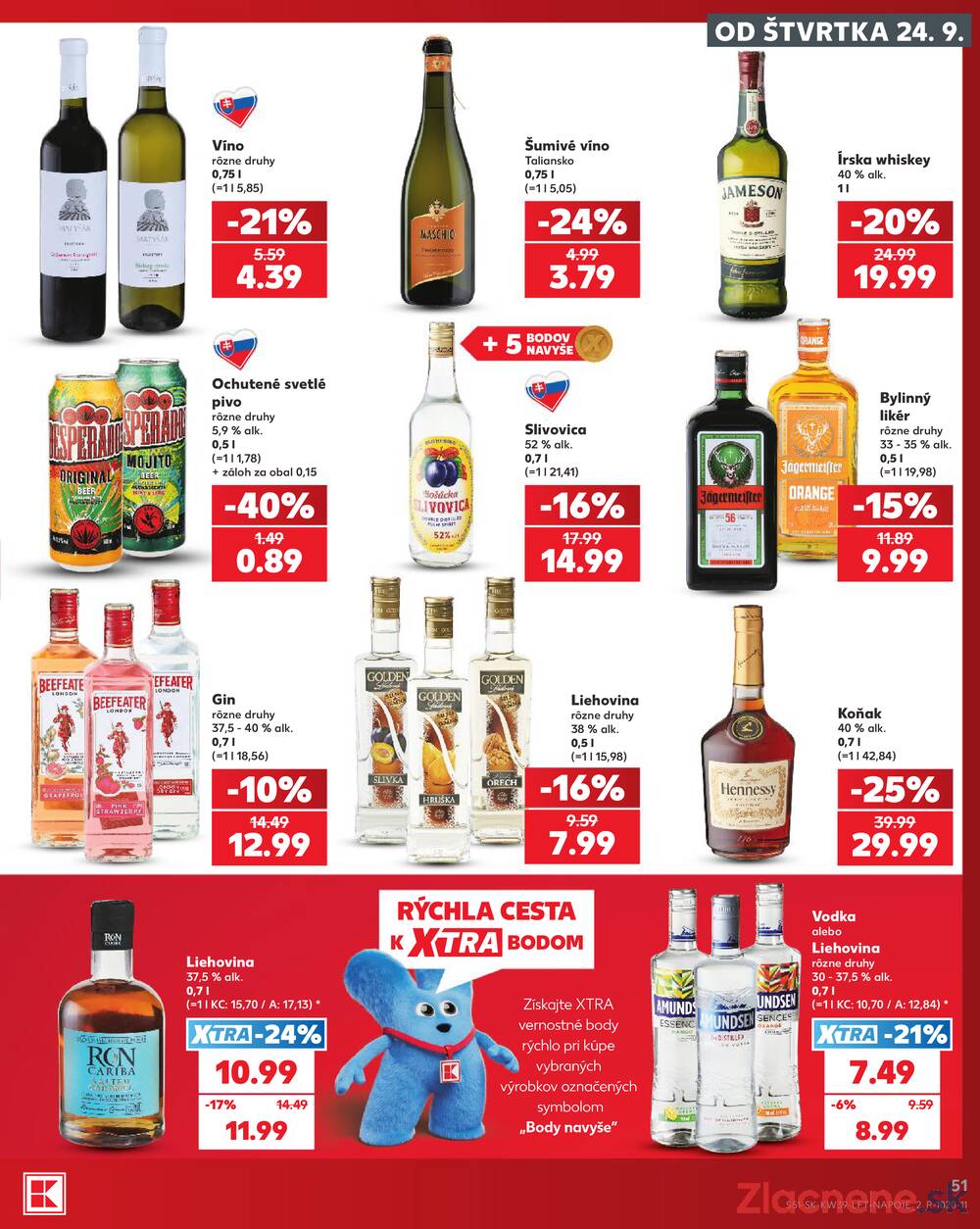 Kaufland 24.9. - 30.9. - Kaufland Žilina