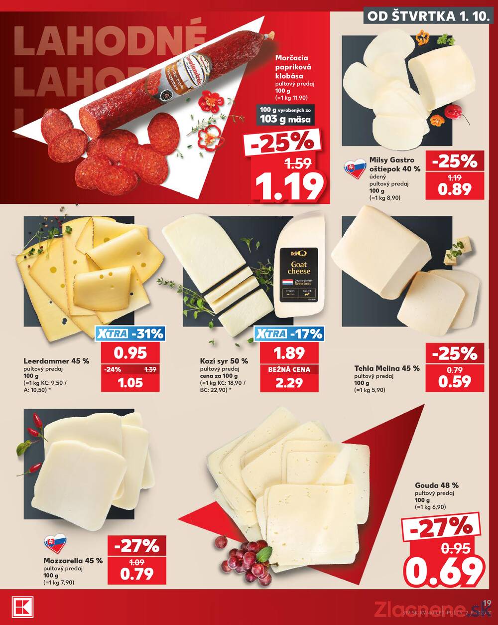 Leták Kaufland - Kaufland 1.10. - 7.10. - Kaufland Detva - strana 19