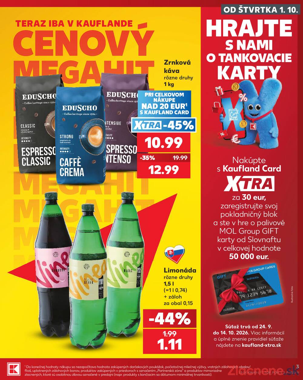 Kaufland 1.10. - 7.10. - Kaufland Bardejov