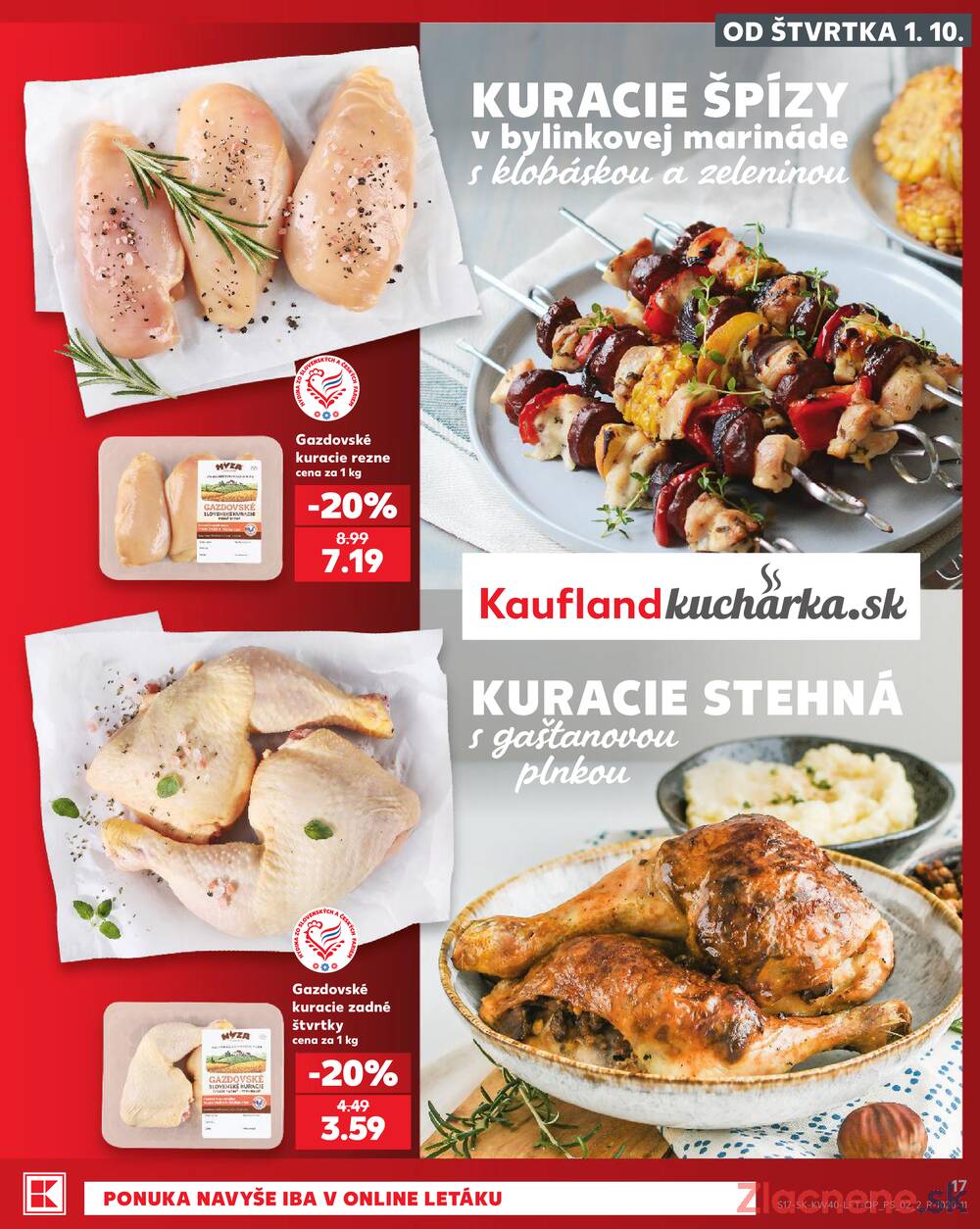 Kaufland 1.10. - 7.10. - Kaufland Púchov