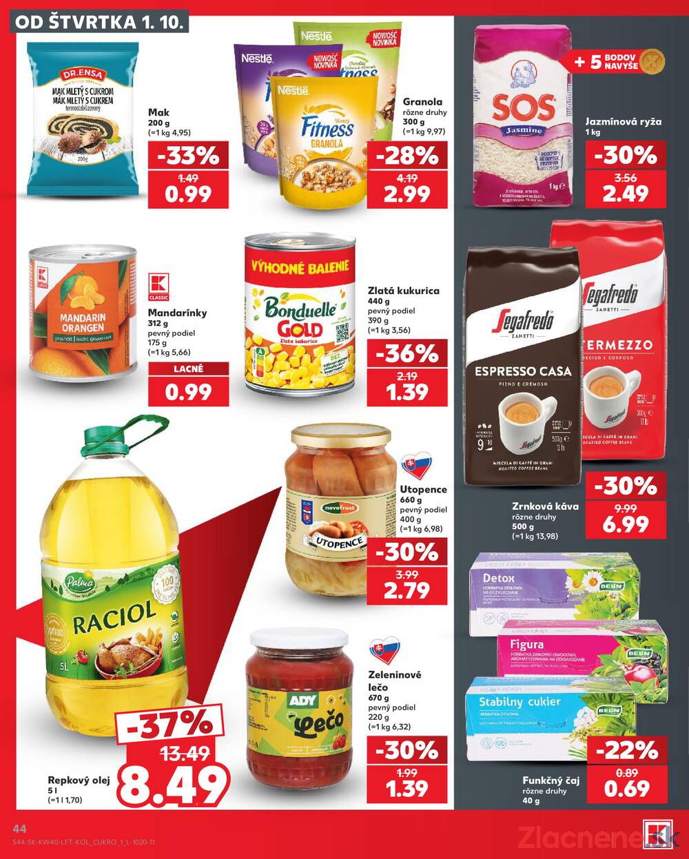 Kaufland 1.10. - 7.10. - Kaufland Púchov