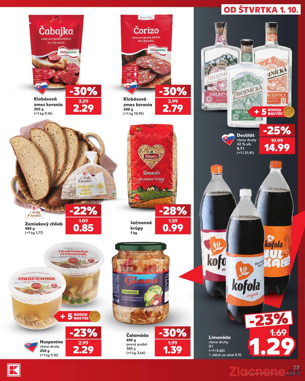 Kaufland 1.10. - 7.10. - Kaufland Rožňava