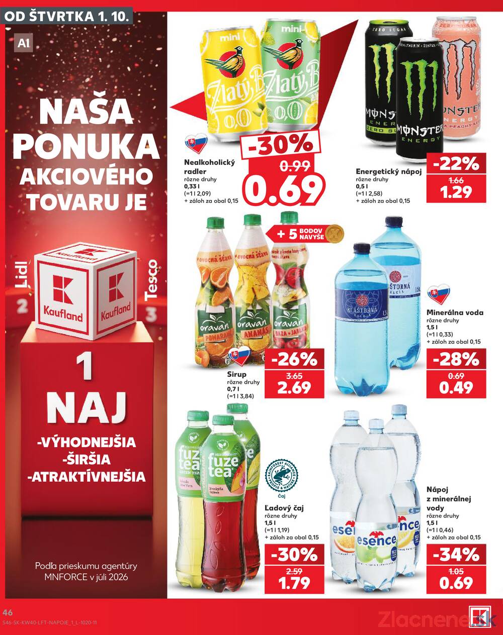 Kaufland 1.10. - 7.10. - Kaufland Rožňava