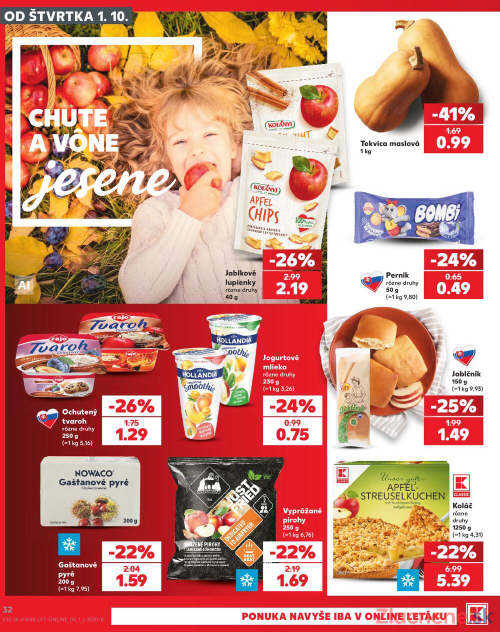 Kaufland 1.10. - 7.10. - Kaufland Poprad - Jiřího Wolkera