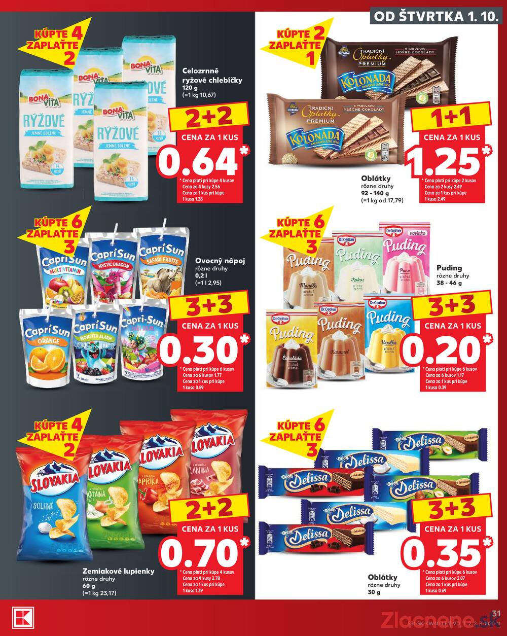 Kaufland 1.10. - 7.10. - Kaufland Veľký Meder