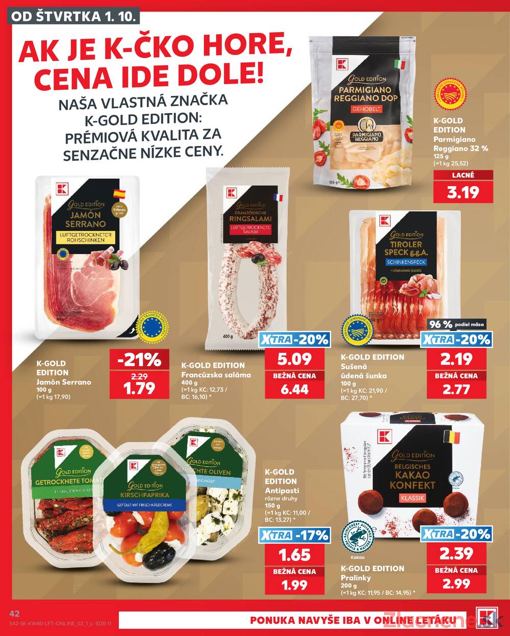 Kaufland 1.10. - 7.10. - Kaufland Bánovce nad Bebravou