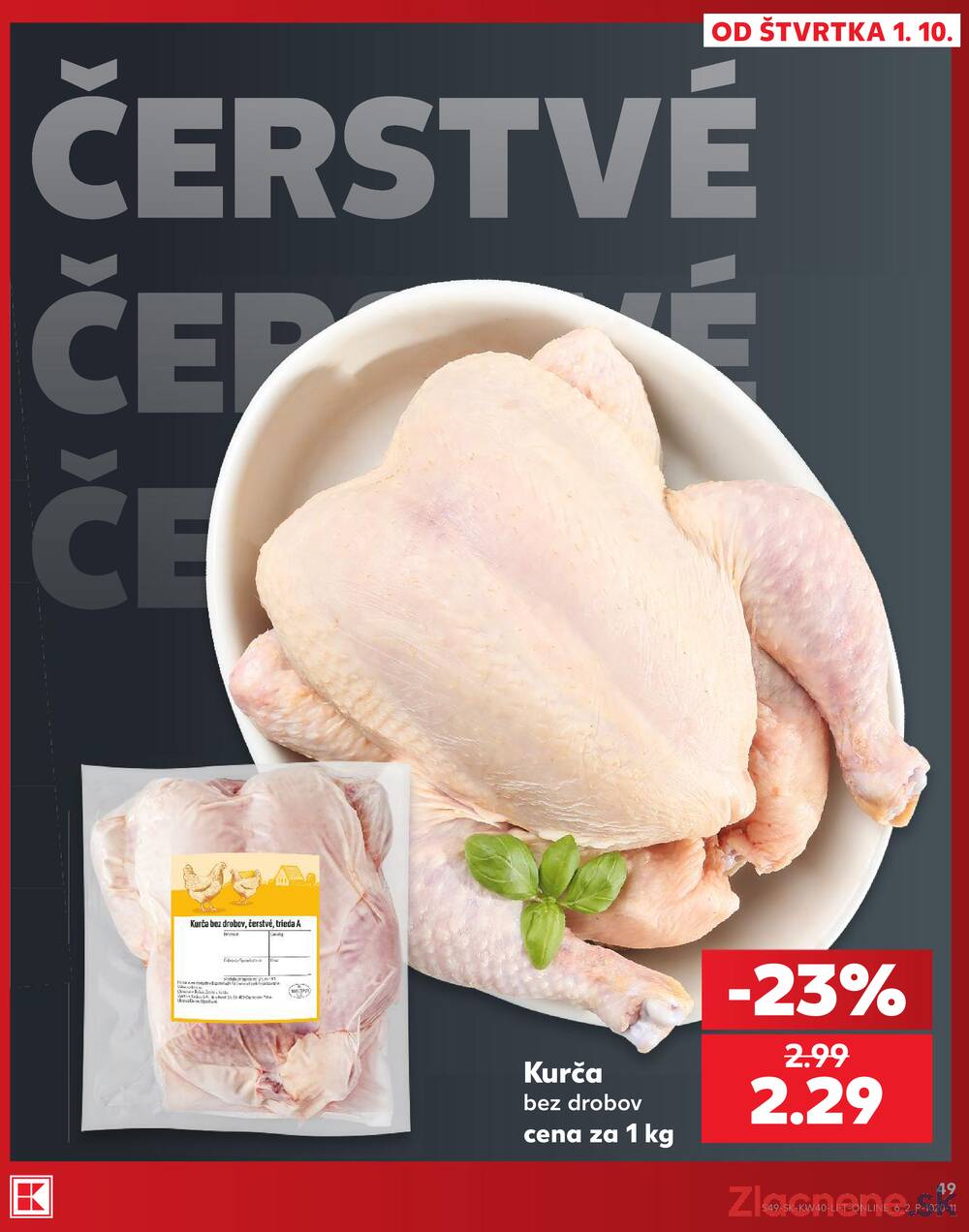 Kaufland 1.10. - 7.10. - Kaufland Bánovce nad Bebravou