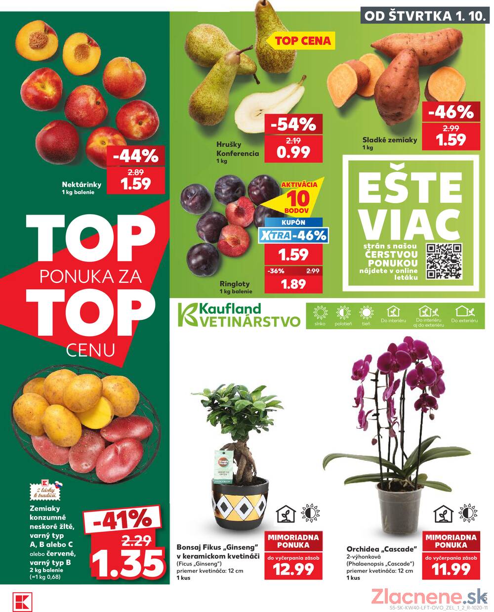 Kaufland 1.10. - 7.10. - Kaufland Bratislava - Bory