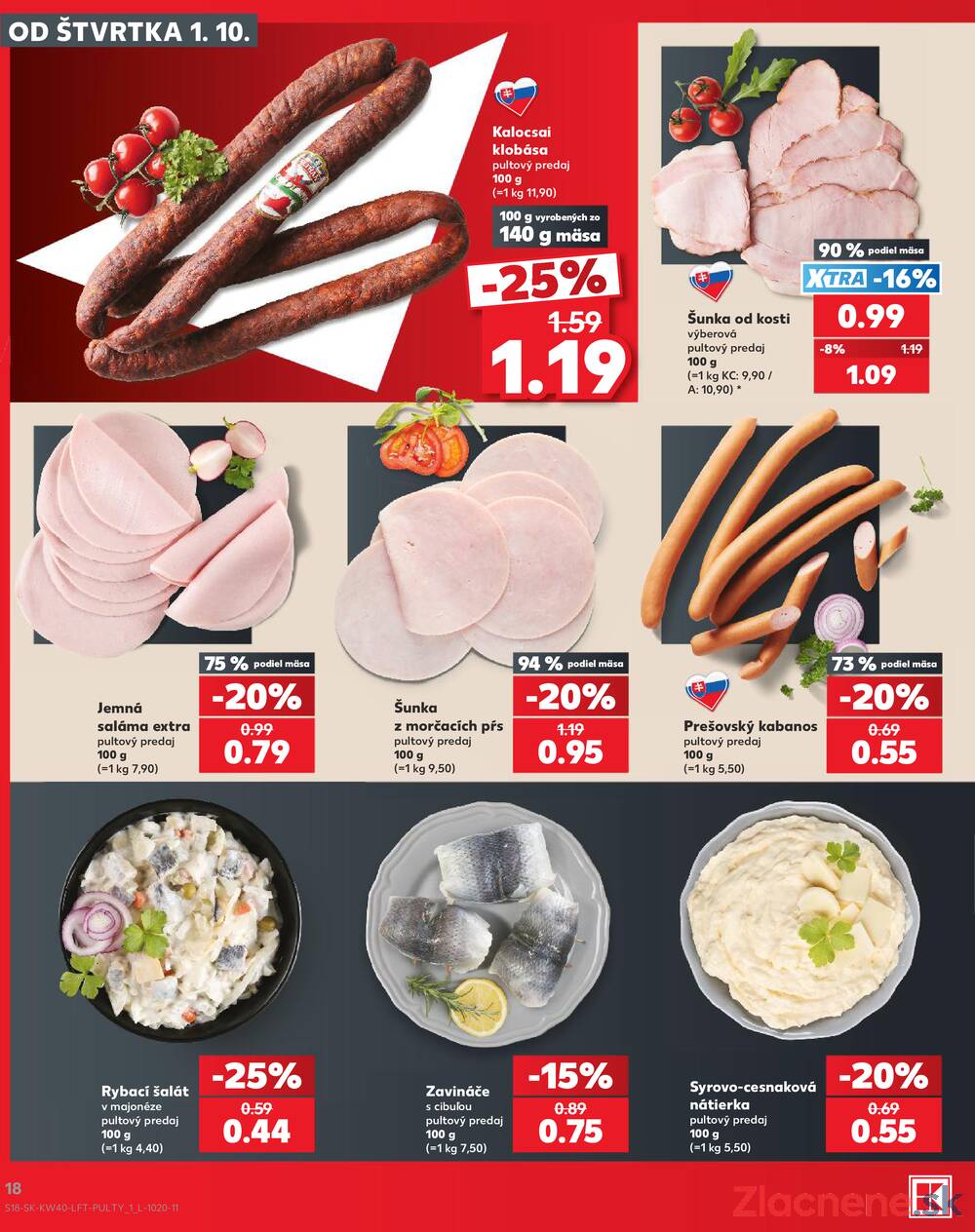Kaufland 1.10. - 7.10. - Kaufland Bratislava - Bory