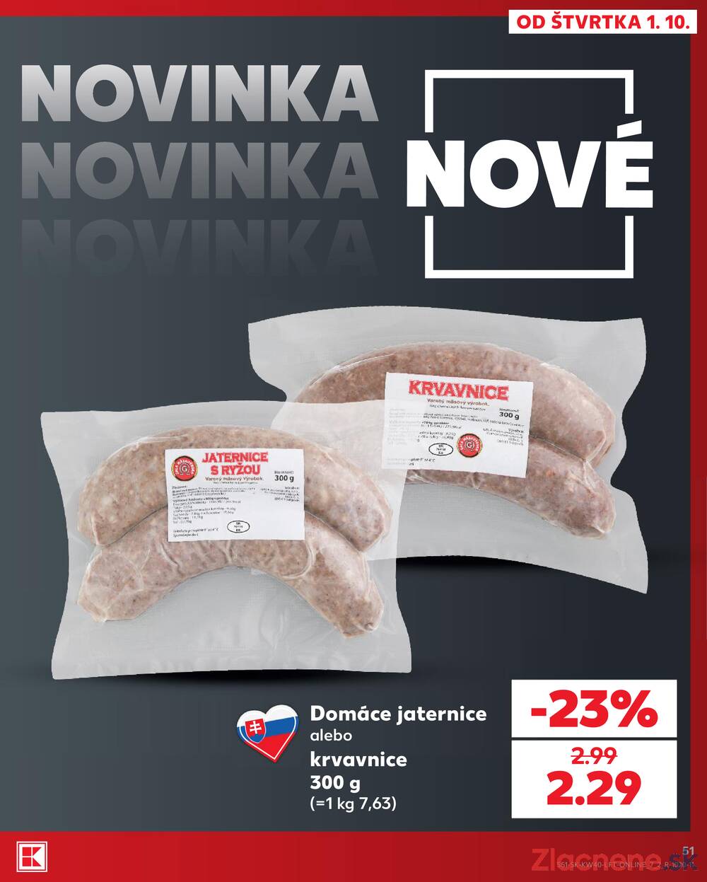Kaufland 1.10. - 7.10. - Kaufland Bratislava - Bory