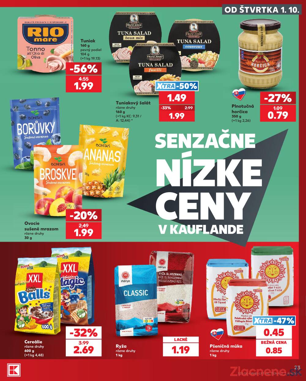 Kaufland 1.10. - 7.10. - Kaufland Bratislava - Petržalka