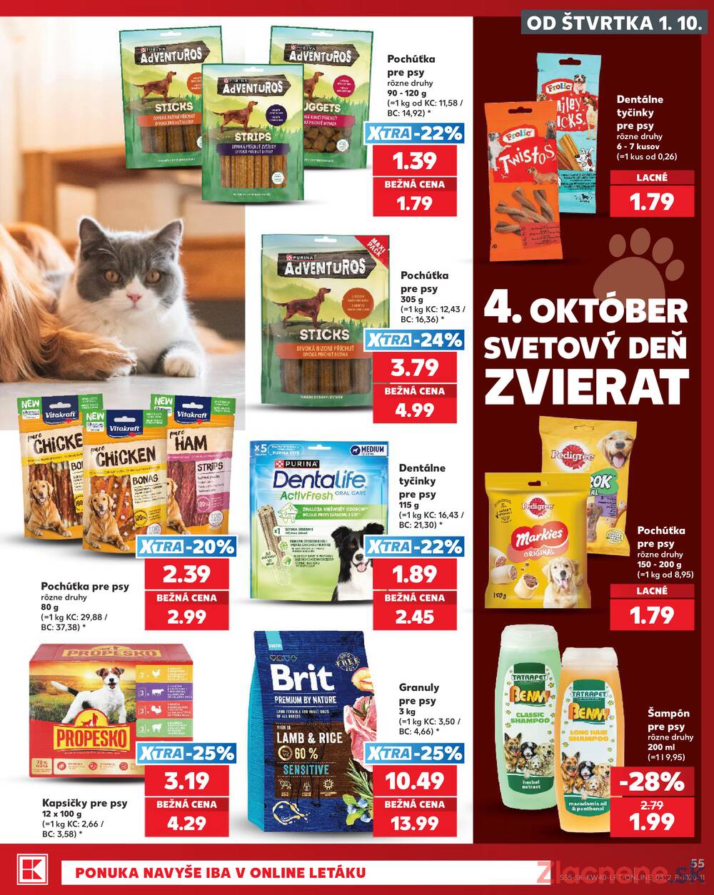 Kaufland 1.10. - 7.10. - Kaufland Bratislava - Petržalka