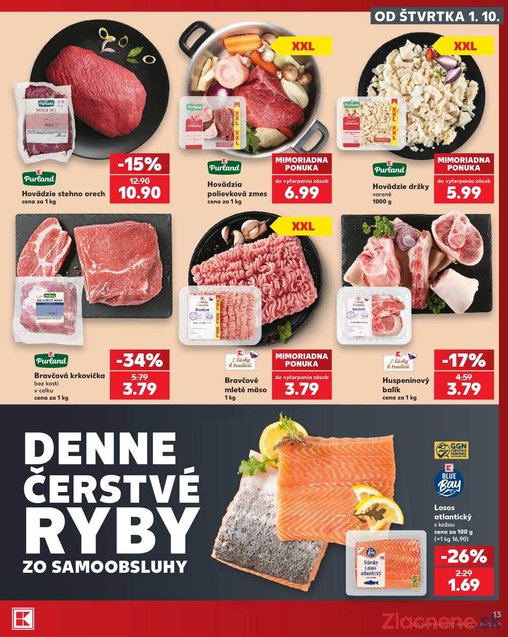 Kaufland 1.10. - 7.10. - Kaufland Košice - Nad Jazerom
