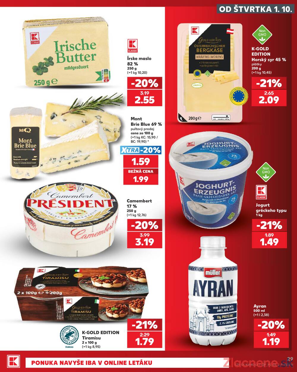 Kaufland 1.10. - 7.10. - Kaufland Košice - Nad Jazerom