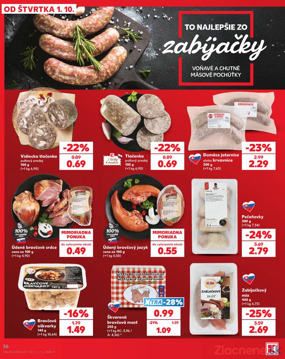 Kaufland 1.10. - 7.10. - Kaufland Košice - Nad Jazerom