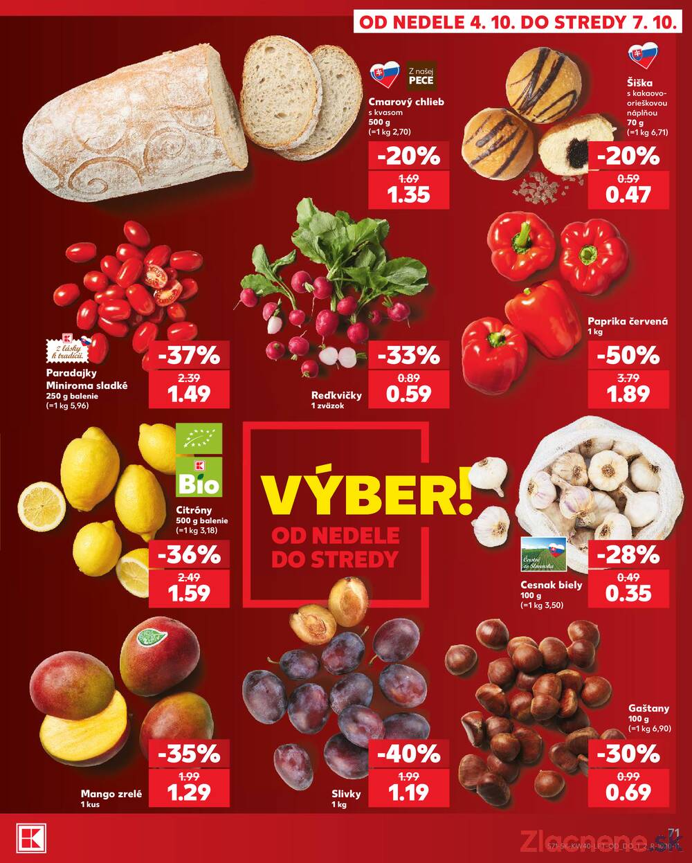 Kaufland 1.10. - 7.10. - Kaufland Košice - Nad Jazerom