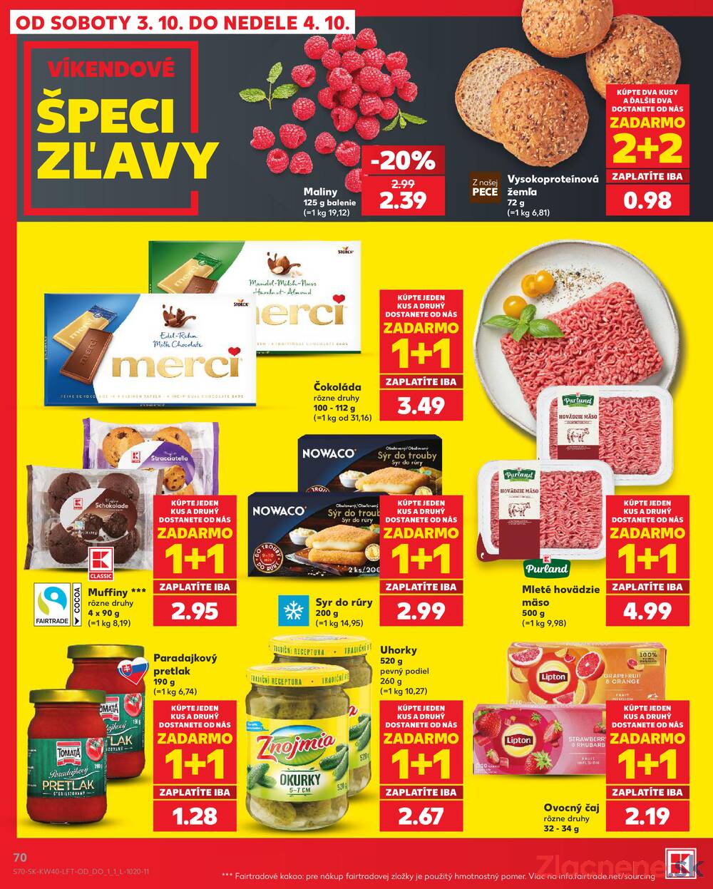 Kaufland 1.10. - 7.10. - Kaufland Považská Bystrica - Centrum