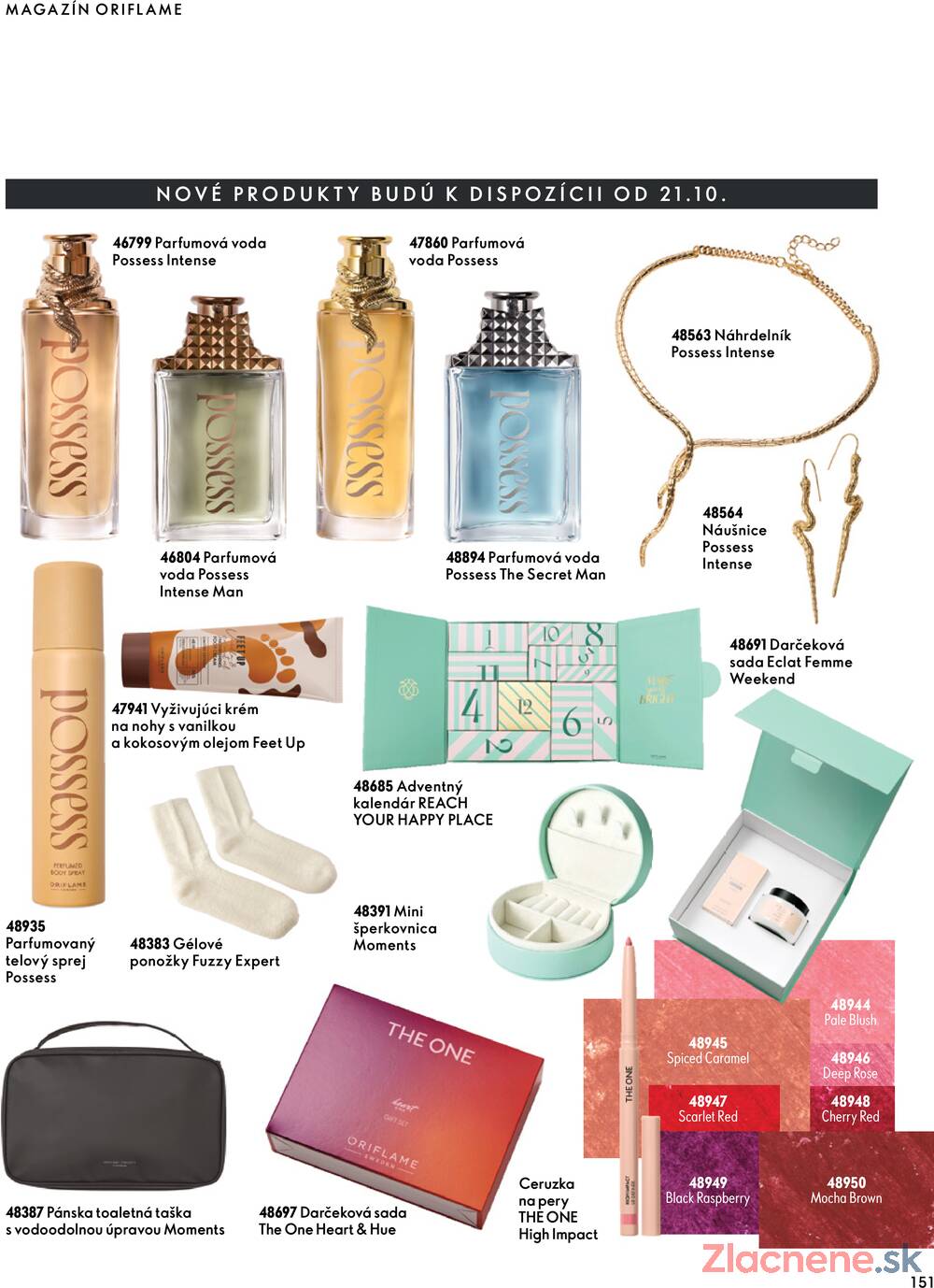 Leták Oriflame - Oriflame do 10.11. - strana 151 Leták Oriflame - Oriflame do 10.11. - strana 151