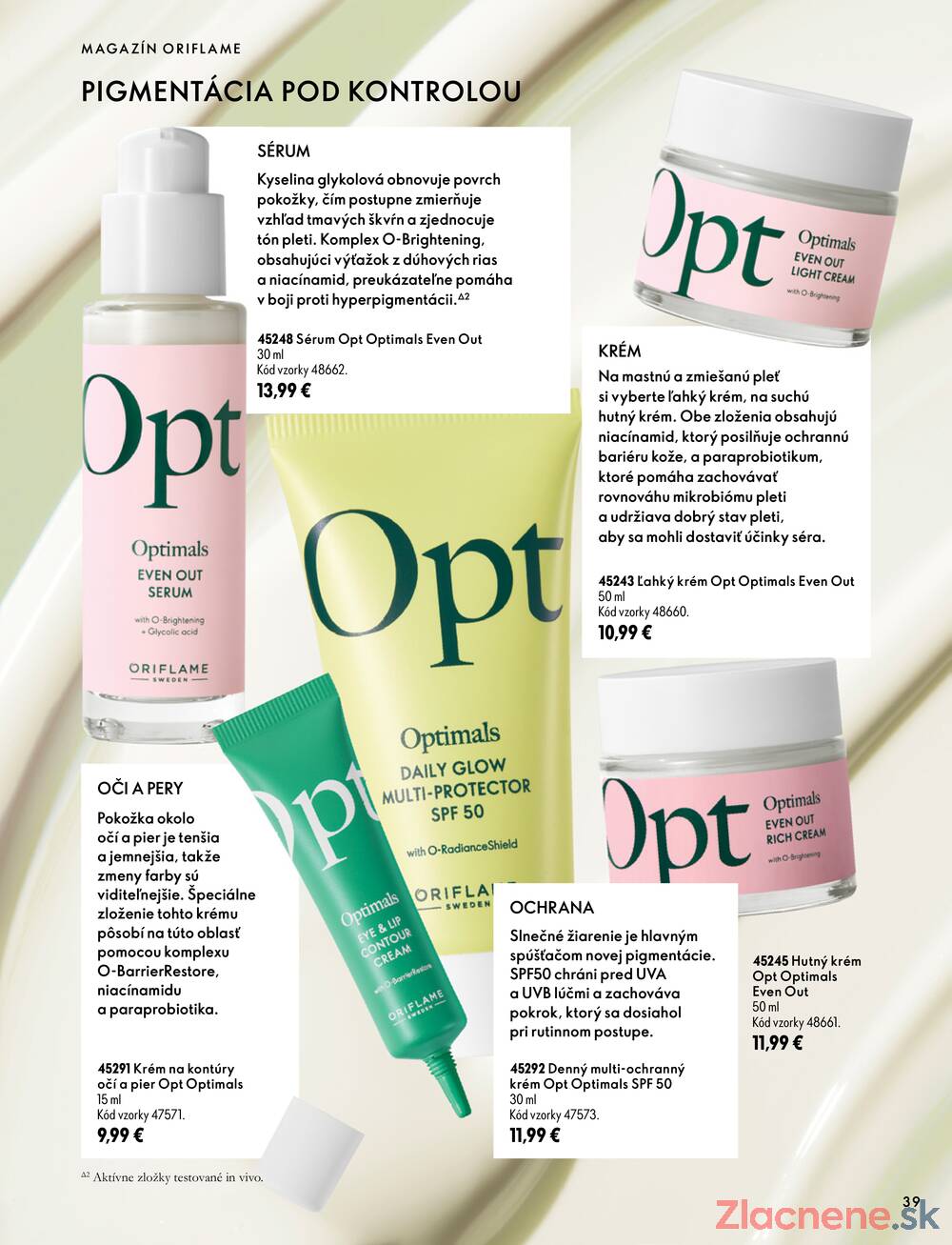Leták Oriflame - Oriflame do 10.11. - strana 39 Leták Oriflame - Oriflame do 10.11. - strana 39