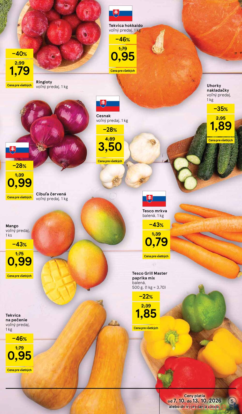 Tesco hypermarkety 7.10. - 13.10.