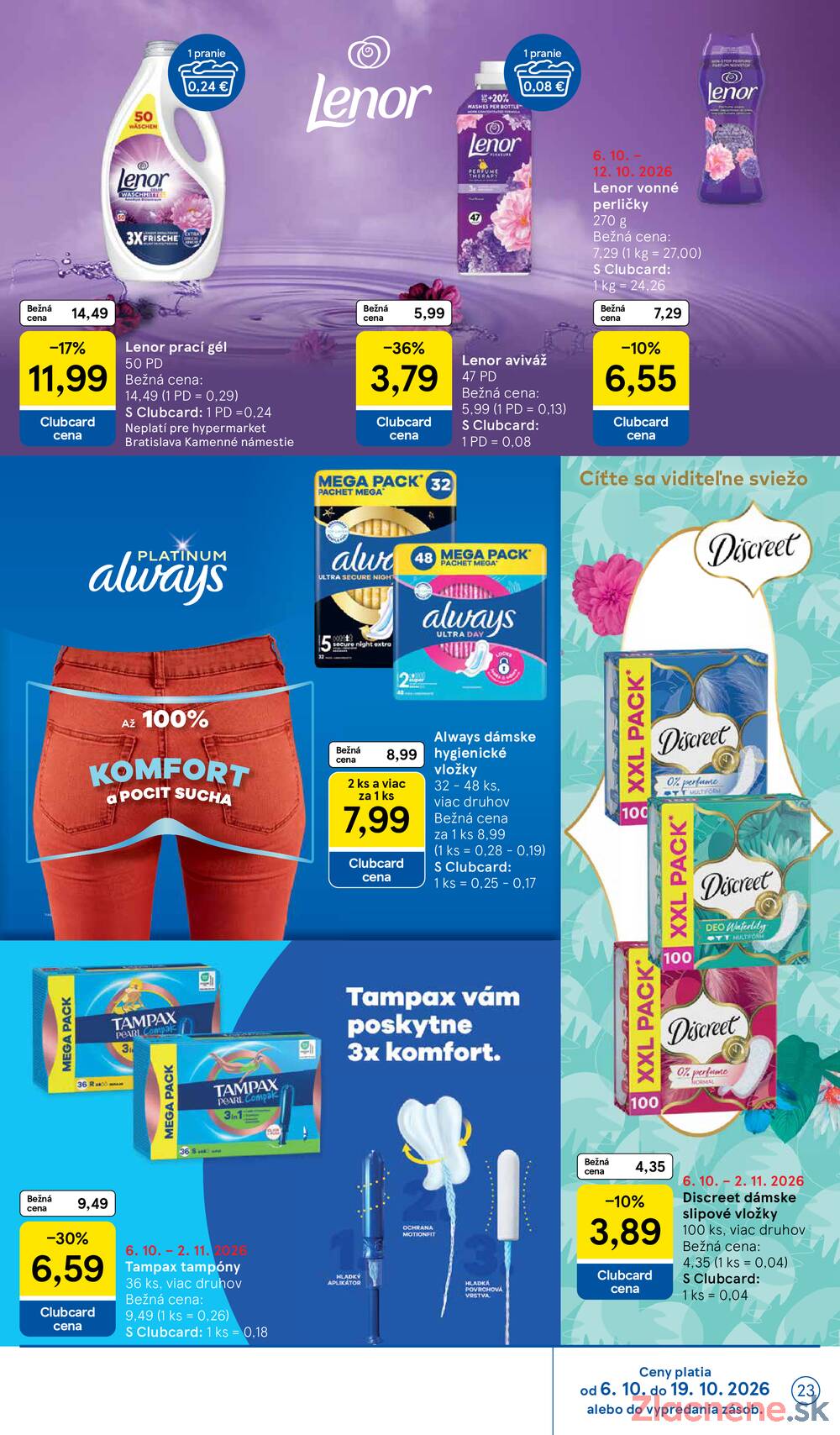 Tesco hypermarkety 7.10. - 13.10.